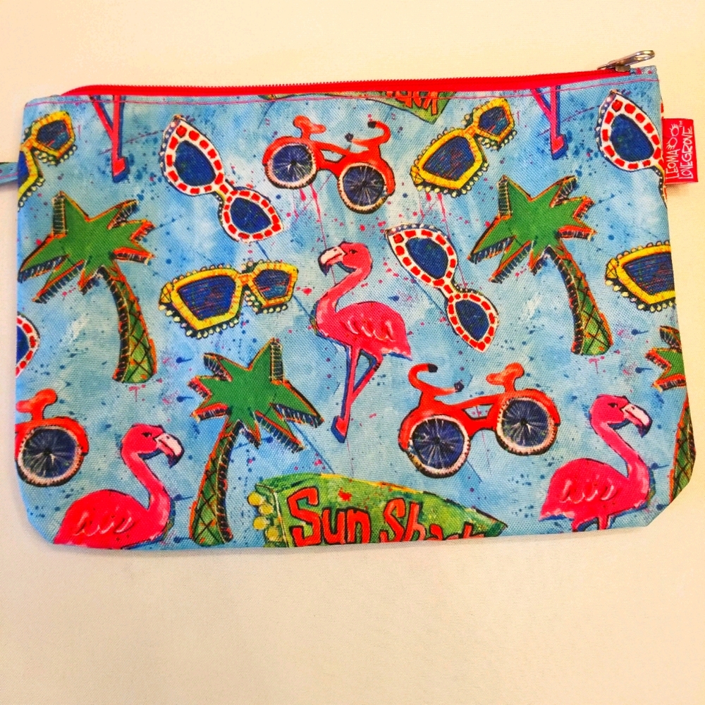 Fabric/Linded Waterproof Wristlet